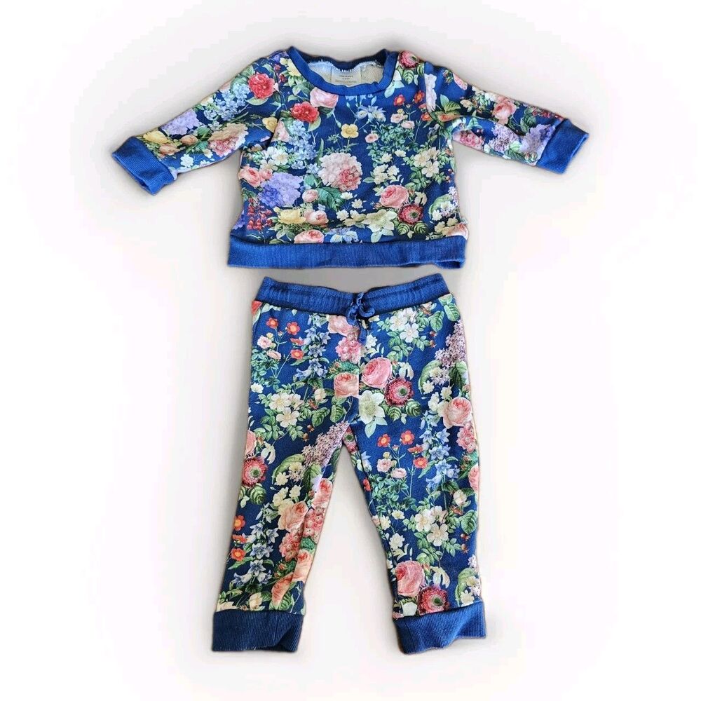 Posh Peanut Carmen L/S Sweatshirt & Jogger Set Baby 12-18 months